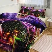 Bed Sheets g64 Jason Voorhees Print Bedding Set Pattern Duvet Cove Set 3 Pieces 1 Quilt Cover And 2 Pillowcases for Women Men Teens tq64 Bed Sheets