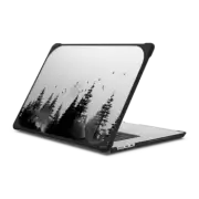 MacBook Air 15-inch (M2 - M4) Bounce Case Minimal Forest Clear Case