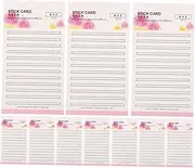 WRITWAA Lash Adhesive Strip Card Store Protect Your False Lashes Efficiently