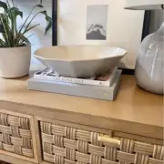 13" Ceramic Angular Bowl - Threshold designed with Studio McGee