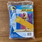 Bright Purple Vintage Splash Club Vinyl Air Mat Pool Lounge Float 27" x 72" New