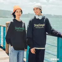 在飛比找蝦皮商城優惠-STAYREAL STAY SIMPLE假兩件厚棉T