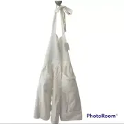 Vintage Yves Saint Laurent white NWT apron