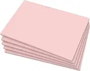 5 Pack 4x6 Pale Pink Rubber Stamp Carving Blocks Pink Rubber Carving Blocks Linoleum Block for Stamp Maker Printmaking Supplies