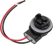 YDuupxe 2PCS 3156 LED Connector 10A 12V LED Pre Wired Socket Wiring Harness ABS Turn Lights Automotive Brake Light Headlight Socket for Cars Boat