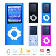 MP3 Music Player Digital LCD 1.8 inch TFT Screen FM Radio Support 64GB Micro SD
