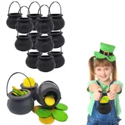 Black Candy Cauldron Kettles, Party Decoration Supplies, St. Patrick's 3" Inc...