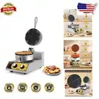 Versatile Electric Waffle Maker - 4 Heart Shapes, Non-Stick & High Performance