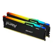 KINGSTON KF560C30BBAK2-32 32GB 6000MT/s DDR5 CL30 DIMM FURY Beast RGB XMP