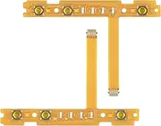Mcbazel Replacement SL SR Left Right Sync Button Ribbon Flex Cable Set for Nintendo Switch NS Joy-Con Controller Repair Spare Parts