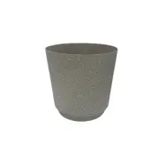 Eden 28cm Round Stonelite Self Watering Plastic Pot Beige