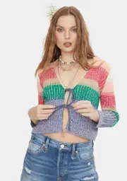 [Free People] Trouble Maker Cardigan