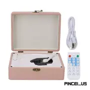 Bluetooth CD Player Portable Disc Player with Infrared Remote Control Pink Pe66