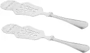 Cabilock Handheld Absinthe Dripper Stainless Steel Spoon Set Bar Use Absinthe Filter Hollow-Out Absinthe Supply Salad Serving Utensils Home Bar Accessories