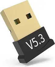 Wi-Fi Dongle - Wireless USB 5.3 PC Wi-Fi Adapter | USB Transmitter Receiver, Computer Accessories for Phones, Headphones, Keyboards, Mouses