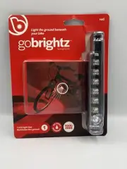 Brightz GoBrightz Bike Frame Light with Bright LED Glow, Red