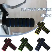 Soft Bike Handle Bar Grips Hand Grip Cycle Road Mountain Bicycles Scooters B8