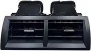 Center Console A/C Air Vent Grille Trim Assembly Compatible For Toyota Camry 2012-2017 Car Dashboard Air Conditioning Outlet(Black)