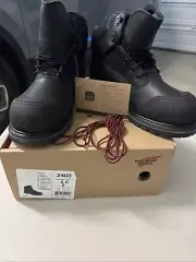 Red Wing 2400 Waterproof Boots Size 9D (Non-Metallic Toe) (USA)
