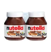 Nutella Hazelnut Spread with Cocoa Set of 2 ( 2 x 26.5 oz )