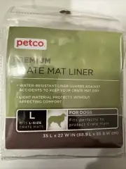 PetCo Premium Crate Mat Liner - Fits L-Size Crate Mats