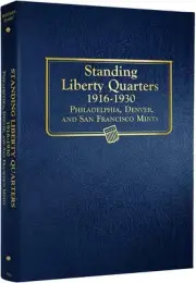 Whitman US Standing Liberty Quarter Coin Album 1916 - Liberty,