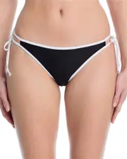 Aqua Double Tie String Bikini Bottom - Exclusive