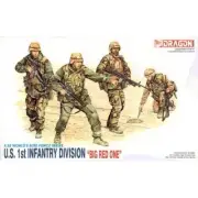 Dragon #3015 1/35 US 1st Infantry Division Big RED ONE