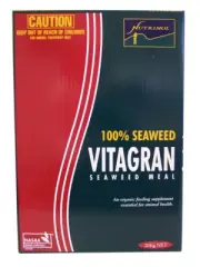 Nutrimol Vitagran 20kg Seaweed Meal Vitamin Supplement Cattle Dog Horse Organic