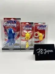 Pokemon Fishing Lure PIKACHU & KYOGRE & PSYDUCK(KODUCK) DUO Set of 3 JAPAN Rare