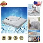 Arc-Chill Pro Lightweight Cooling Blanket for Hot Sleepers - Twin Size, Gray