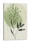 Abstract Botanical Art Canvas Print, Modern Home Decor, Nature Inspired