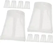 Cabilock 10Pcs Mesh Paint Sprayer Filters Fine Mesh Replacement Filter for Sprayer Pot Compatible with Solvents Easy to Install for Car Wash and Painting Applications