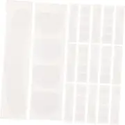 SOESFOUFU 100pcs Anti-Light Stickers Women Clothing Tape Skirts for Women Invisible and Transparent Tape Double Sided Fabric Tape Fabric Adhesive Tape Body Non-Woven Fabric Miss White Strap