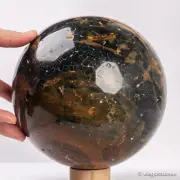 6600g168mm Ocean Jasper Sphere Natural Crystal Ball Quartz Healing Stone Polish