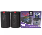 Member's Mark Power Flex 33-Gallon Large Trash Bags, 90 ct.