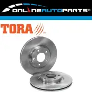2 Front Disc Brake Rotors for Mazda 3 SP23 SP25 BK BL 2004 to 2014 (300mm Disc (for: Mazda)