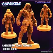 Hikori Hicks | Crew member | Cyberpunk | Papsikels | 32mm