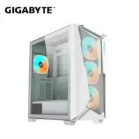 在飛比找PChome24h購物優惠-技嘉GIGABYTE C301 GLASS WHITE V2