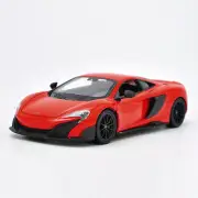 1:24 McLaren 675LT Model Car Diecast Toy Cars Toys for Boys Men Collection Red