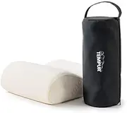 [TEMPUR] Original Travel Pillow, Luxury Memory Foam Neck Support Cushion for Travelling, Removable Washable Cover (25 x 31 x 10/7 cm)