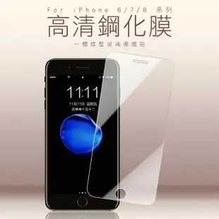 iPhone 7 8 Plus 5.5吋 透明高清9H鋼化膜手機保護貼(8Plus保護貼 7Plus保護貼)