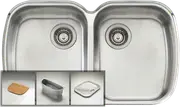 Oliveri Monet Double Bowl Undermount Sink