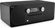Pure Evoke C-D6 All-in-One Music System with DAB/DAB+/FM Digital Radio – DAB Radio with Bluetooth Music Streaming, Dual Alarms and CD Player – Siena Black
