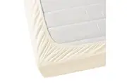 La Via 400TC Fitted Sheet (Ivory) - King