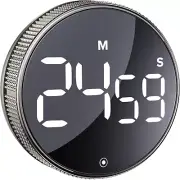 Kitchen Timer, Productivity Timer with LED Digital Display, Smart Timer for Home