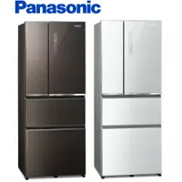 在飛比找樂天市場購物網優惠-Panasonic國際牌 500L四門無邊框玻璃系列電冰箱 