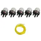 5 X Primer Bulb Fuel Line For Mcculloch Talon Trimmer Whipper Snipper