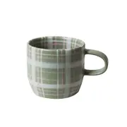 Robert Gordon Cats Pyjamas Mug Blush/Sage Check 350ml