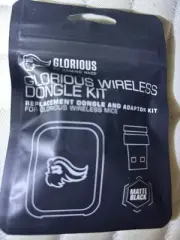 NIP Glorious Wireless Gaming Mouse DONGLE USB A to USB C Adaptor Kit Matte White